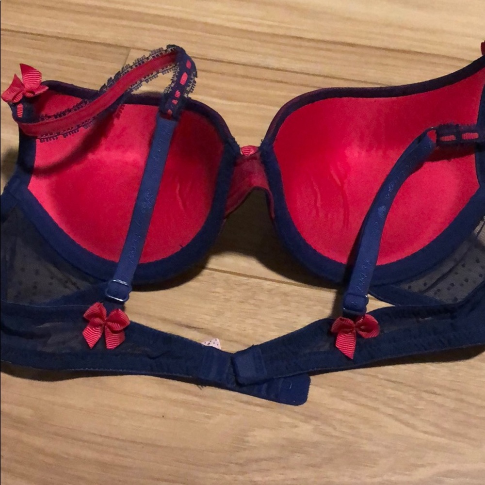 Victoria’s Secret Sexy Push Up Bra pink bow 34 A. - Picture 3 of 5